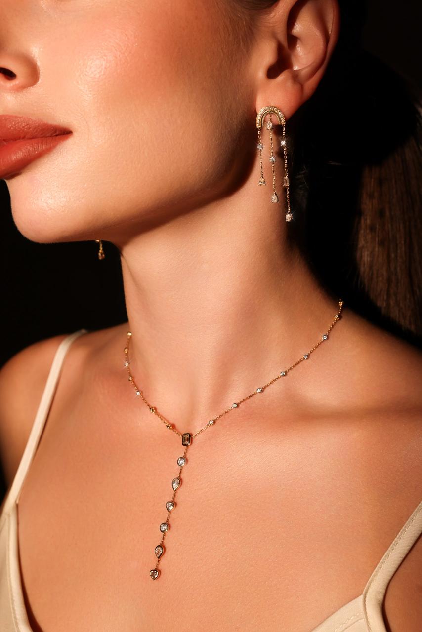 Journey of Light Long Earrings