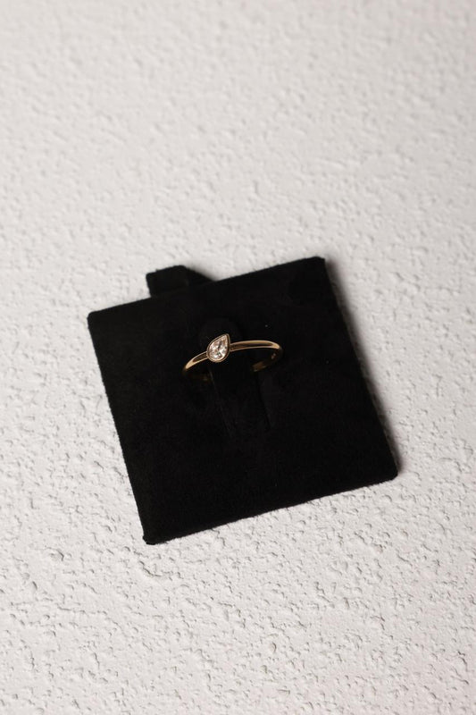 Journey of Light Pear Shaped Ring
